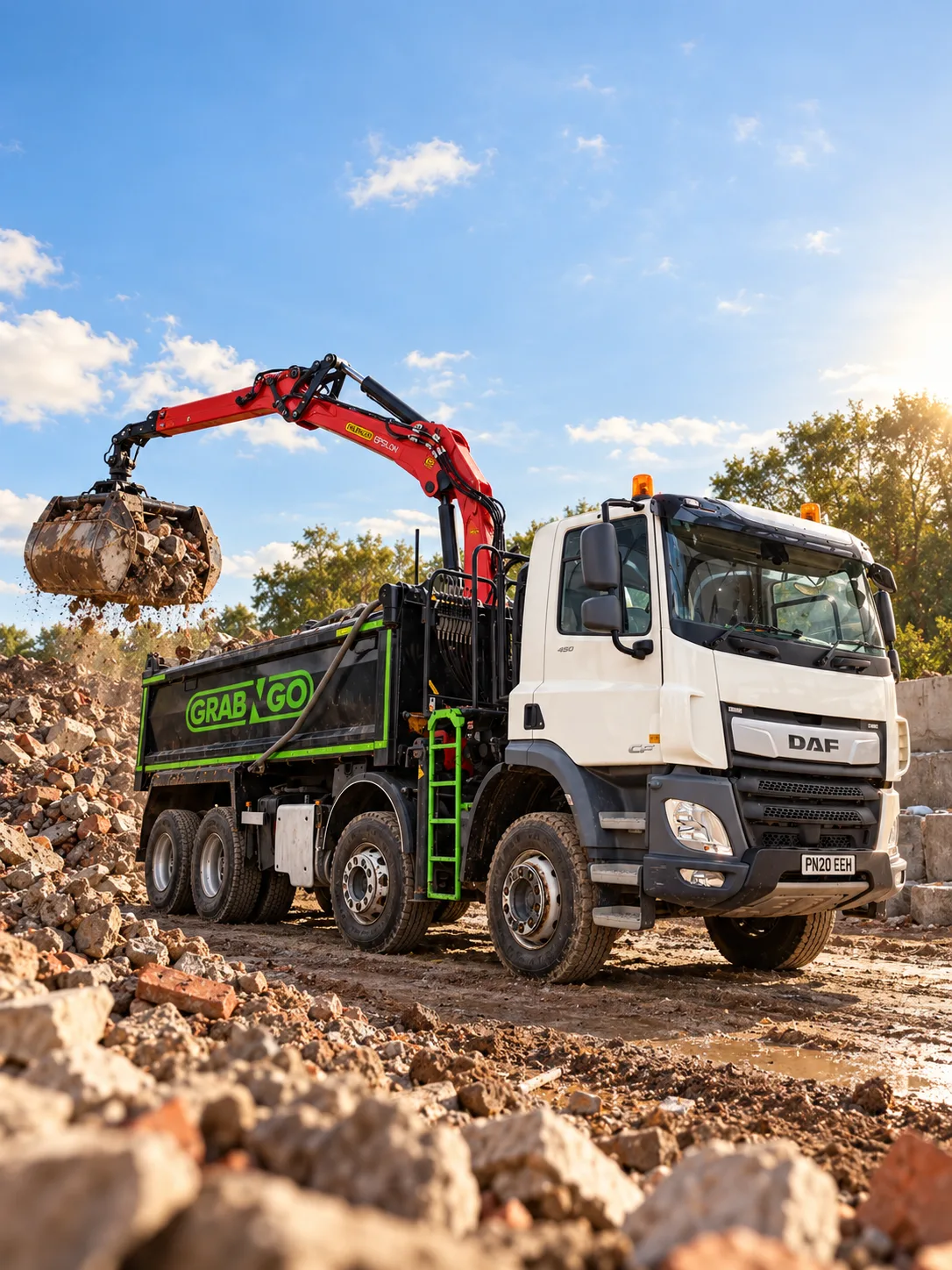 GrabnGo grab wagon – waste & muck away in Yorkshire